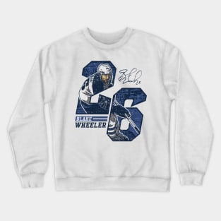 Blake Wheeler Winnipeg Number Crewneck Sweatshirt